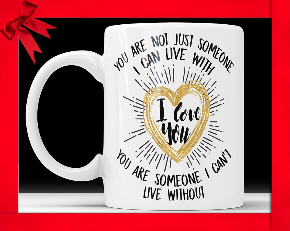 I Love You Mug: Romantic Gift for Wife or Husband