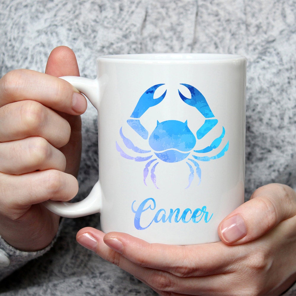 Cancer Mug - Zodiac Sign Coffee Mug Perfect Gift For Star Lovers