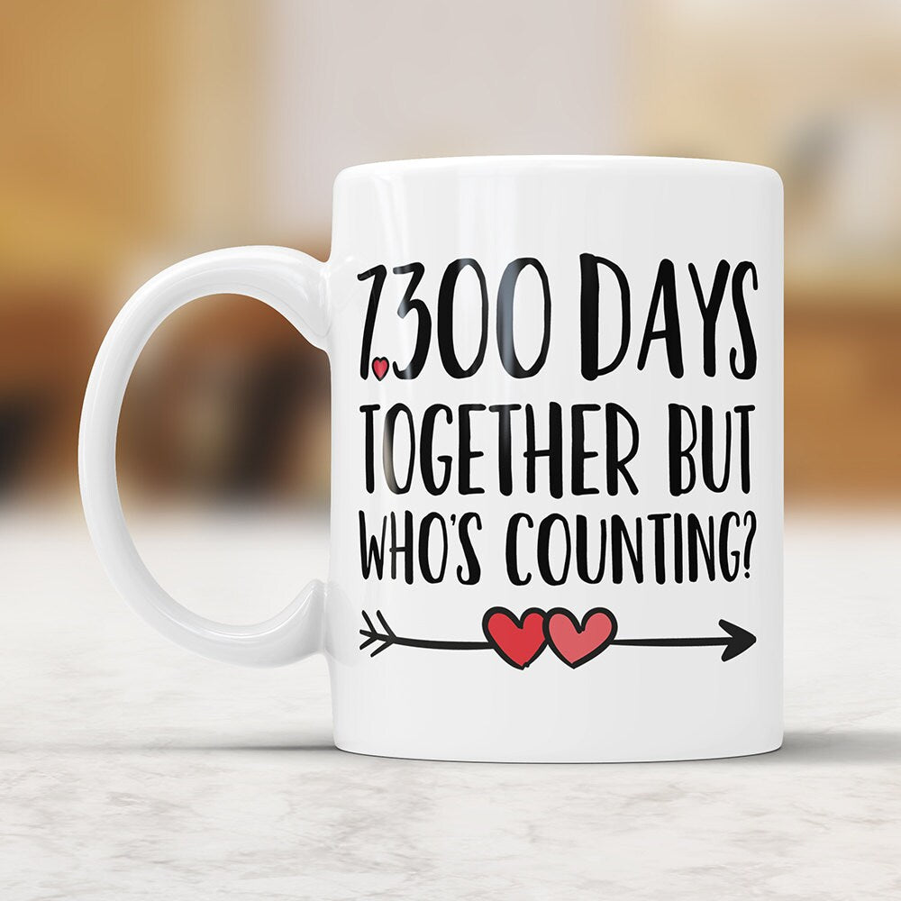 20th Anniversary Coffee Mug: 7300 Days Funny Gift