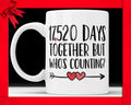 48th Anniversary Coffee Mug: 17520 Days Together Funny Gift