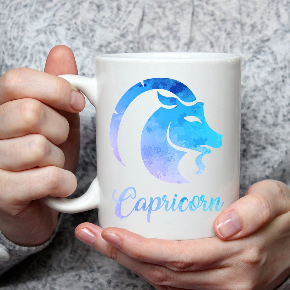 Capricorn Zodiac Mug: Star Sign Coffee Cup