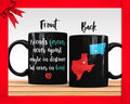 Personalized State Coffee Mug: Long Distance Relationship Gift