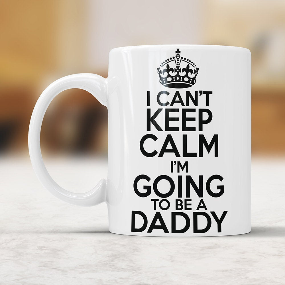 New Dad Mug: Pregnancy Reveal Gift for Daddy To Be