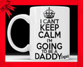 Daddy Again Mug: Pregnancy Reveal Gift for Second Time Dad