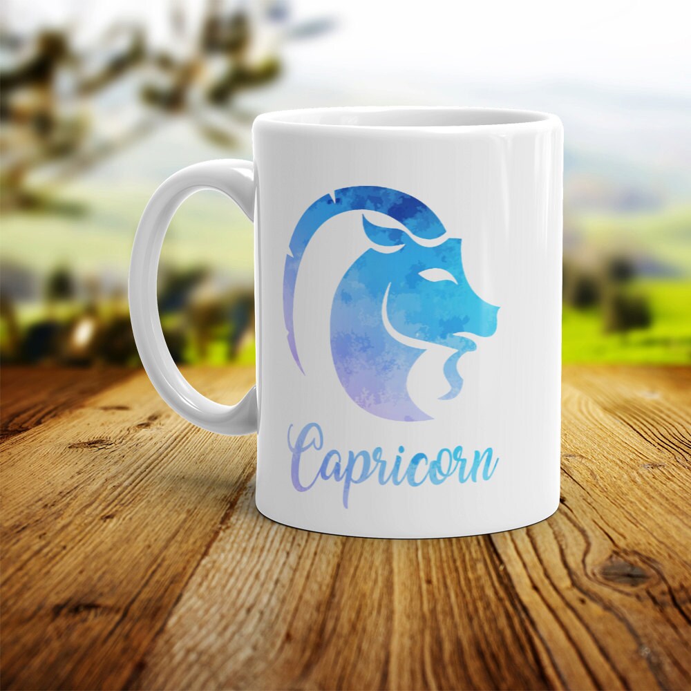 Capricorn Zodiac Mug: Star Sign Coffee Cup
