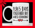 41st Anniversary Coffee Mug: 14965 Days Together Funny Gift