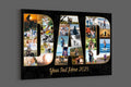 Father's day gift for husband - father's day gifts from kids, dad gift, dad photo collage canvas, father canvas, dad photo gift dad wall art