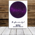 Custom Star Map, Night Sky Print, Star Map Poster, Wedding Gift, Constellation, Wedding Anniversary Gift, Personalized Gift, Engagement Gift