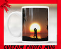 Custom personalized photo mug, customizable picture mug, insert photo coffee mug, photo mug gift, Anniversary Gift Custom Mug, Romantic Gift