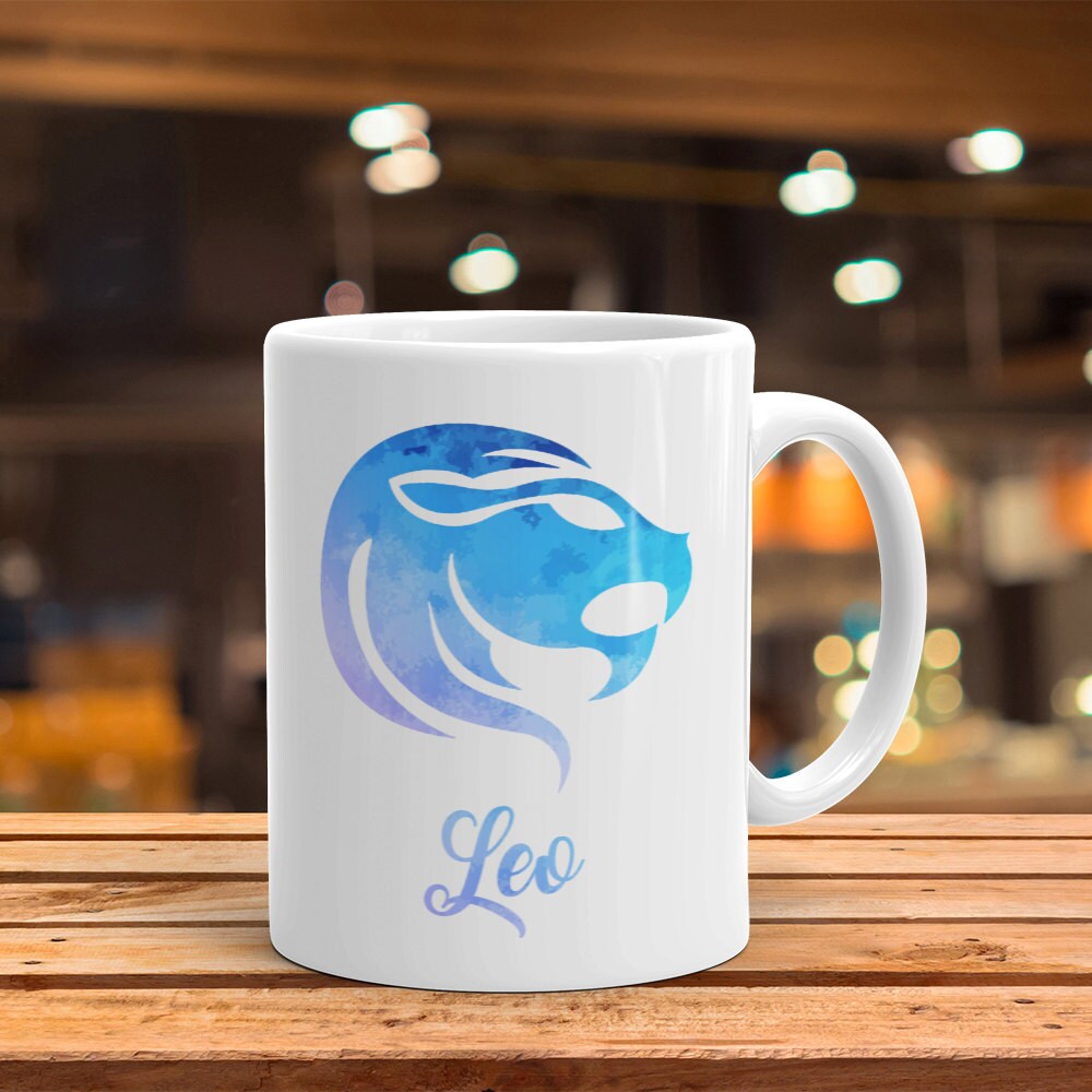 Leo Zodiac Mug: Star Sign Coffee Mug Gift