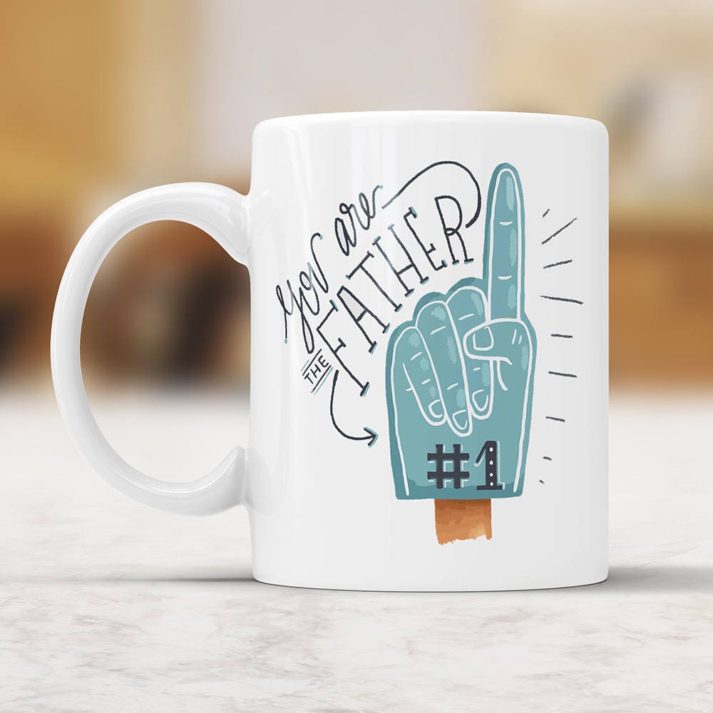 Number One Dad Mug #1 Dad Mug Dad Coffee Mug Fathers Day Mug Best Dad Ever Mug Fathers Day Gift Worlds Best Dad Gift for Dad Father Number 1