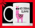 Drama Llama Coffee Mug: Funny Office Gift