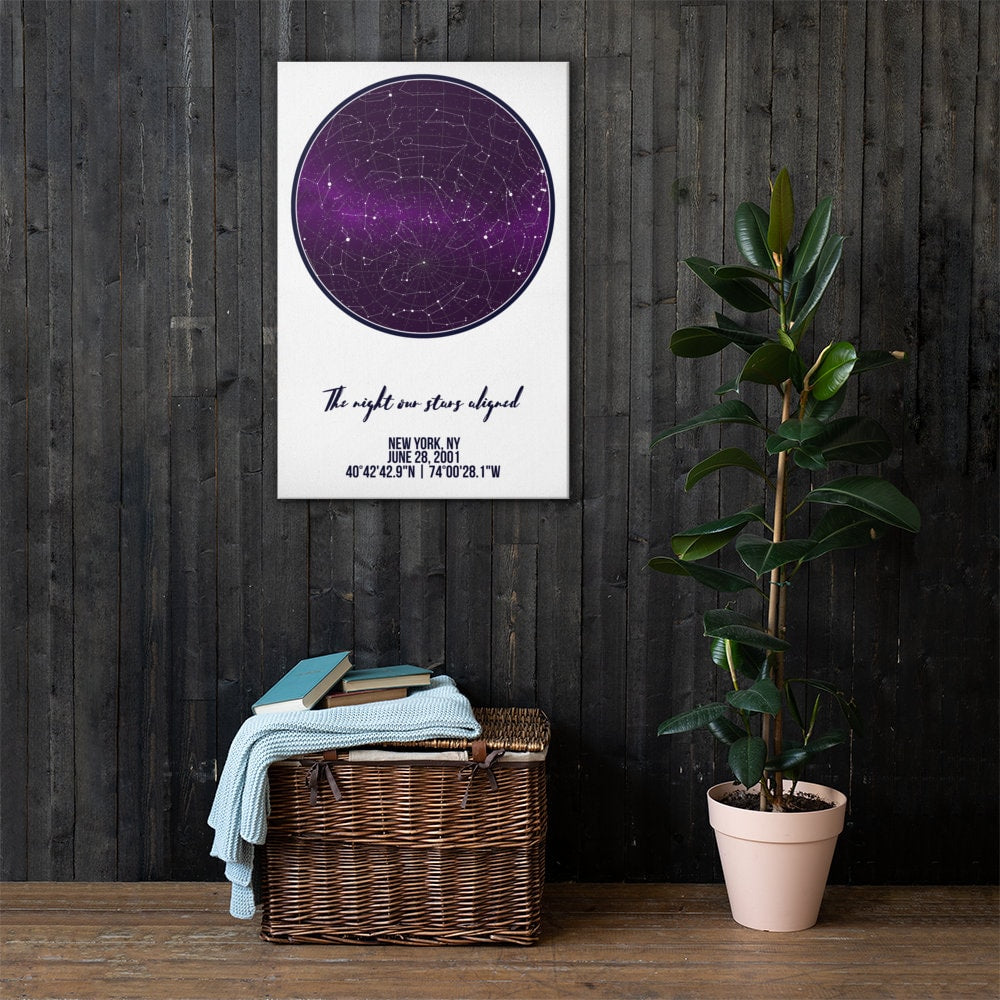 Custom Star Map, Night Sky Print, Star Map Poster, Wedding Gift, Constellation, Wedding Anniversary Gift, Personalized Gift, Engagement Gift