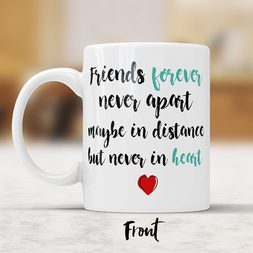 Personalized State Coffee Mug: Long Distance Relationship Gift
