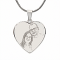 Personal heart neklace