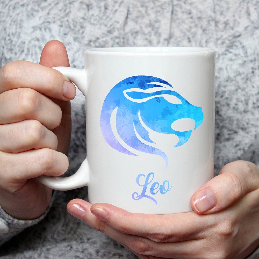 Leo Zodiac Mug: Star Sign Coffee Mug Gift