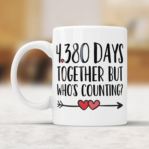 12th Anniversary Coffee Mug: Funny Wedding Jubilee Gift