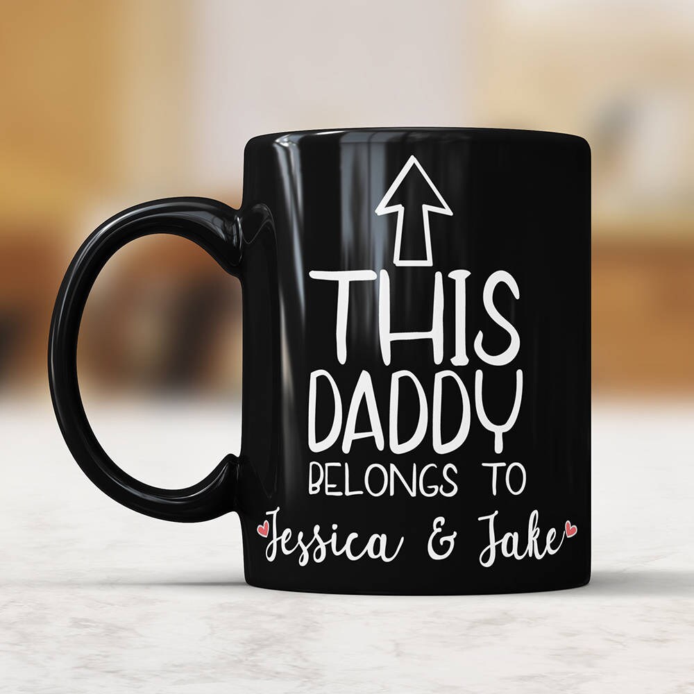 Personalized Mug For Dad Personalized Fathers Day Mug Custom Dad Mug Fathers Day Gift From Wife Gifts From Wife Belongs To Mug Dad Birthday