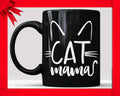 Cat Mama Coffee Mug: Funny Cat Mom Gift