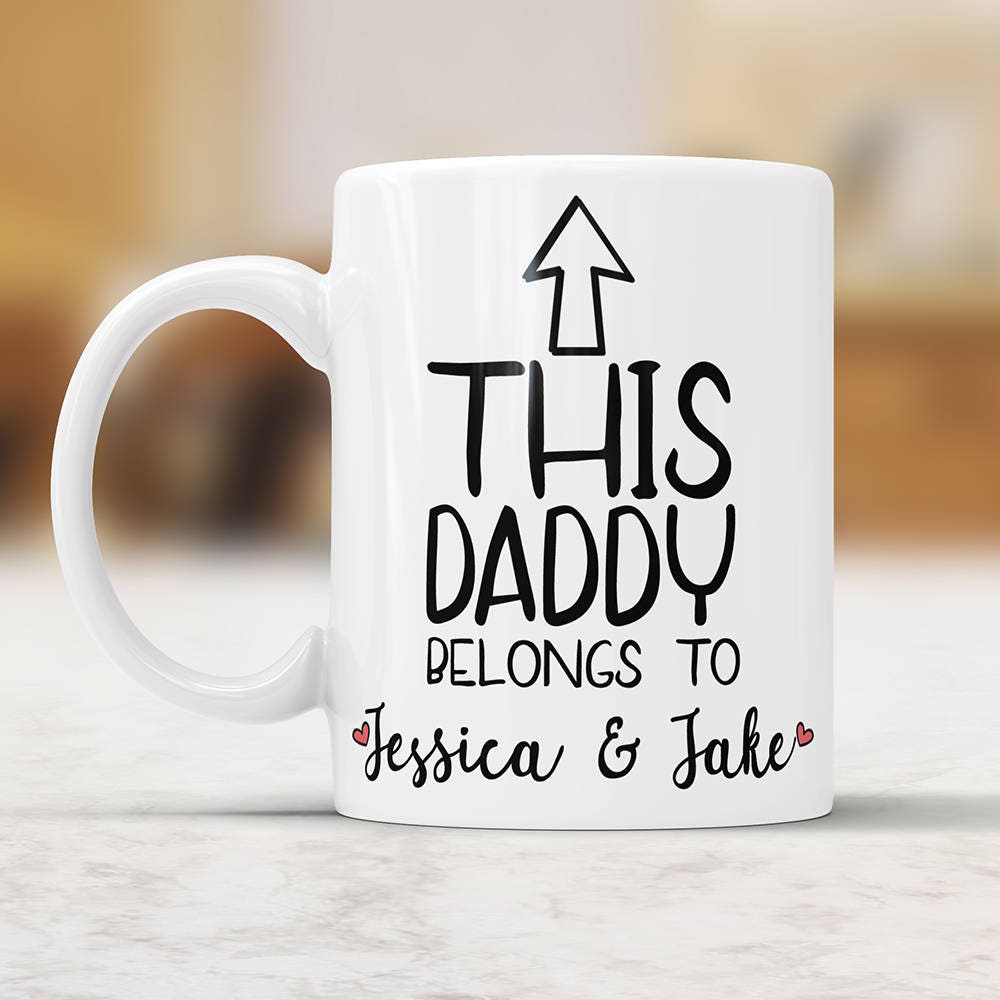 Personalized Mug For Dad Personalized Fathers Day Mug Custom Dad Mug Fathers Day Gift From Wife Gifts From Wife Belongs To Mug Dad Birthday