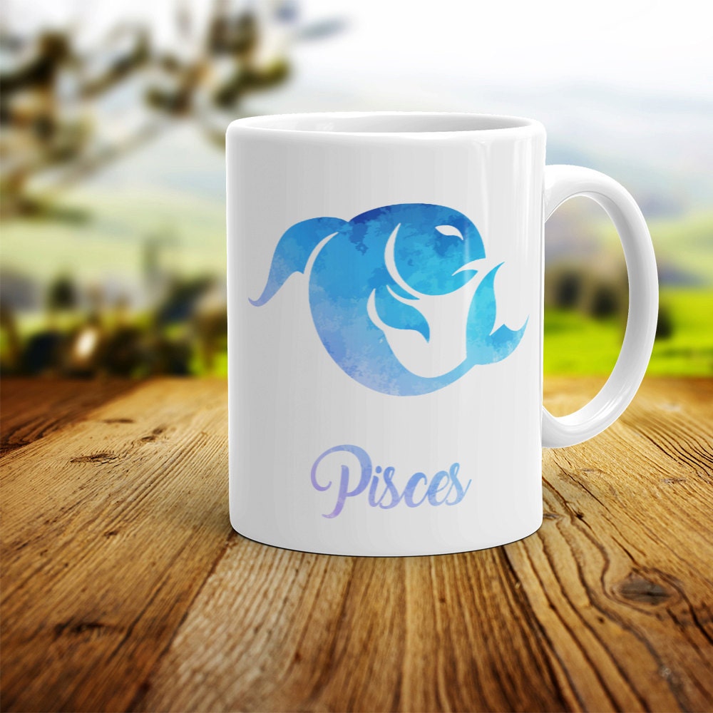 Pisces Zodiac Mug: Gift for Astrology Lovers