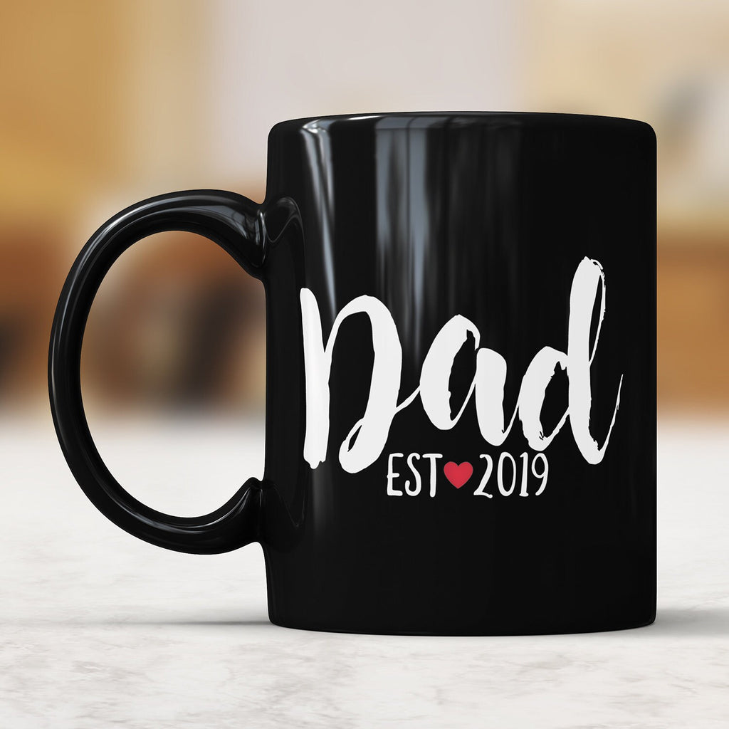 Dad Est. 2019 Coffee Mug - New Father Gift