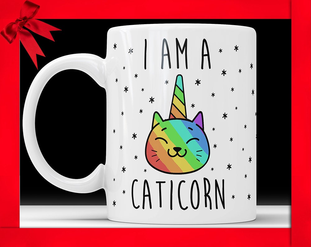Funny Caticorn Coffee Mug: Cat Lover Gift