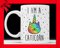 Funny Caticorn Coffee Mug: Cat Lover Gift