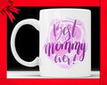 Best Mommy Ever Mother's Day Coffee Mug - Floral Ceramic Cup Perfect Gift For Mom Present For Mother Cute Mug Mothers Day Ideas Flower Mug