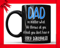 Father Daughter Mug Father Daughter Gifts For Dad From Daughter Fathers Day Gifts Dad Coffee Mug From Daughter Dad Birthday Gifts Daughter