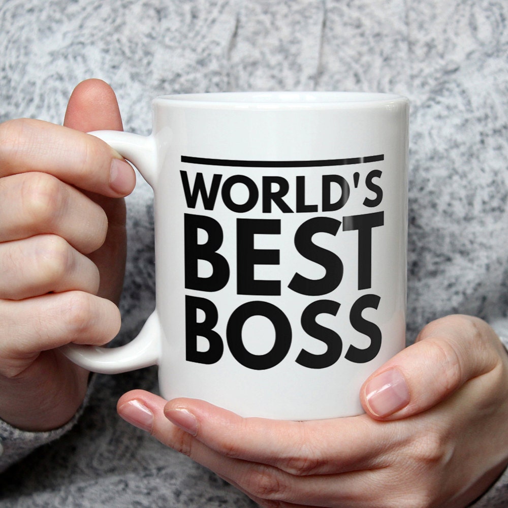 World's Best Boss Mug - Funny Coffee Mug Perfect Gift For Boss