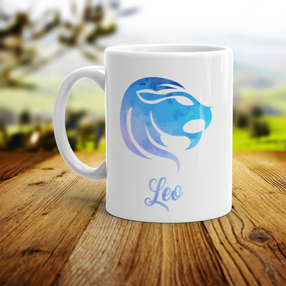 Leo Zodiac Mug: Star Sign Coffee Mug Gift