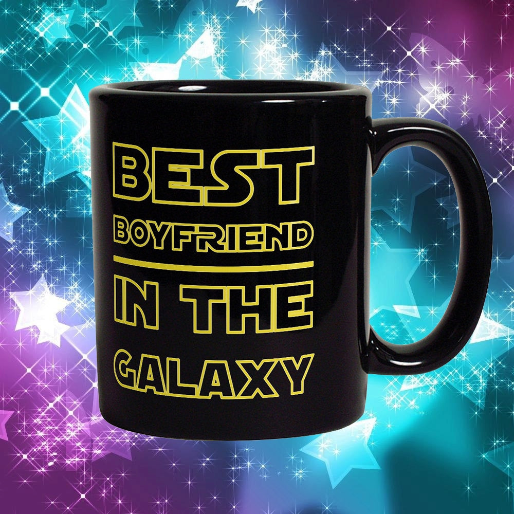 Best Boyfriend In The Galaxy Mug - Funny Coffee Mug Perfect Gift For Boyfriend
