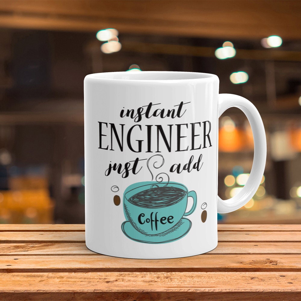 Funny Engineer Coffee Mug: Novelty Gag Gift