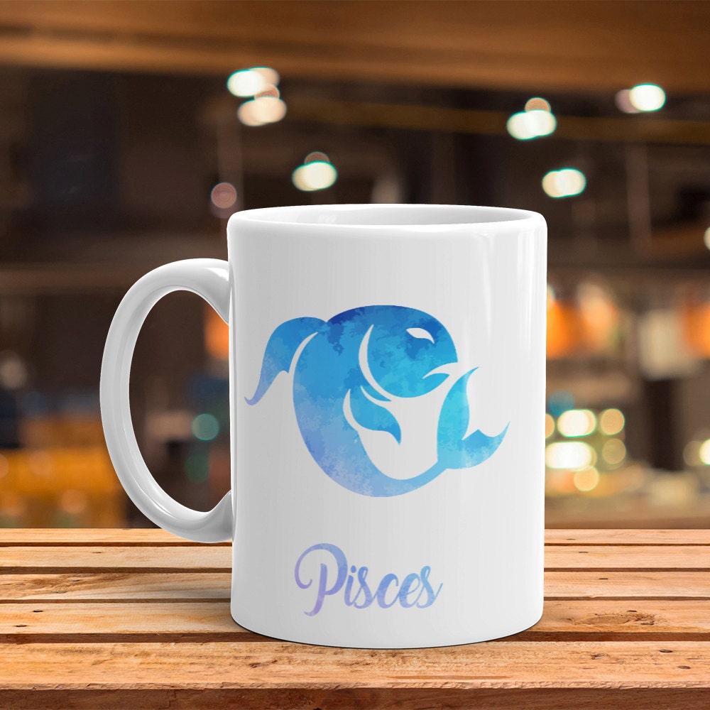 Pisces Zodiac Mug: Gift for Astrology Lovers